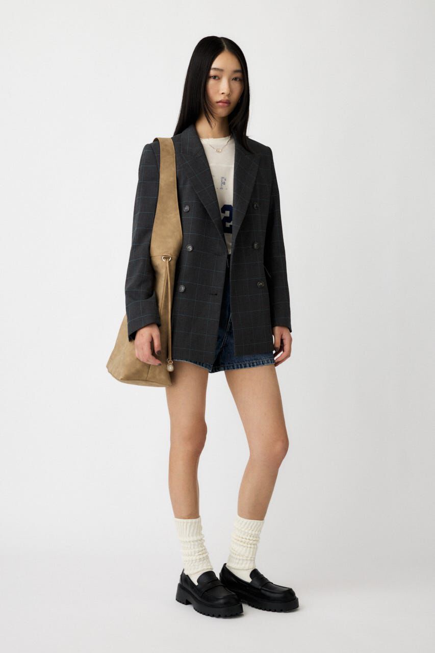 MOUSSY「PLAID FIT ジャケット」|その他|