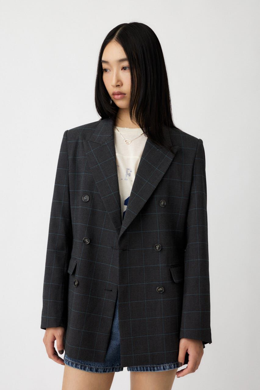 MOUSSY「PLAID FIT ジャケット」|その他|