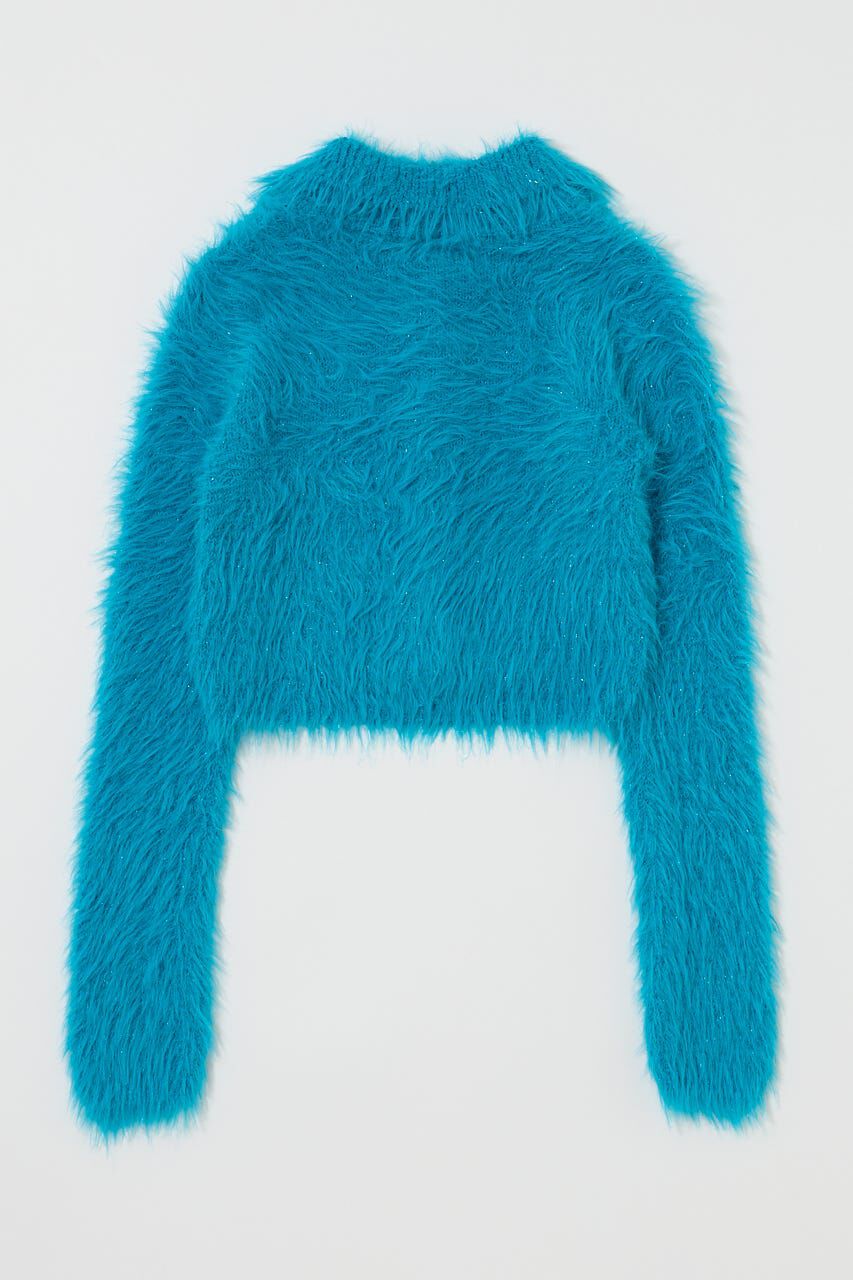 MOUSSY「FEATHER LIKE KNIT シャツ」|ニット・セーター|