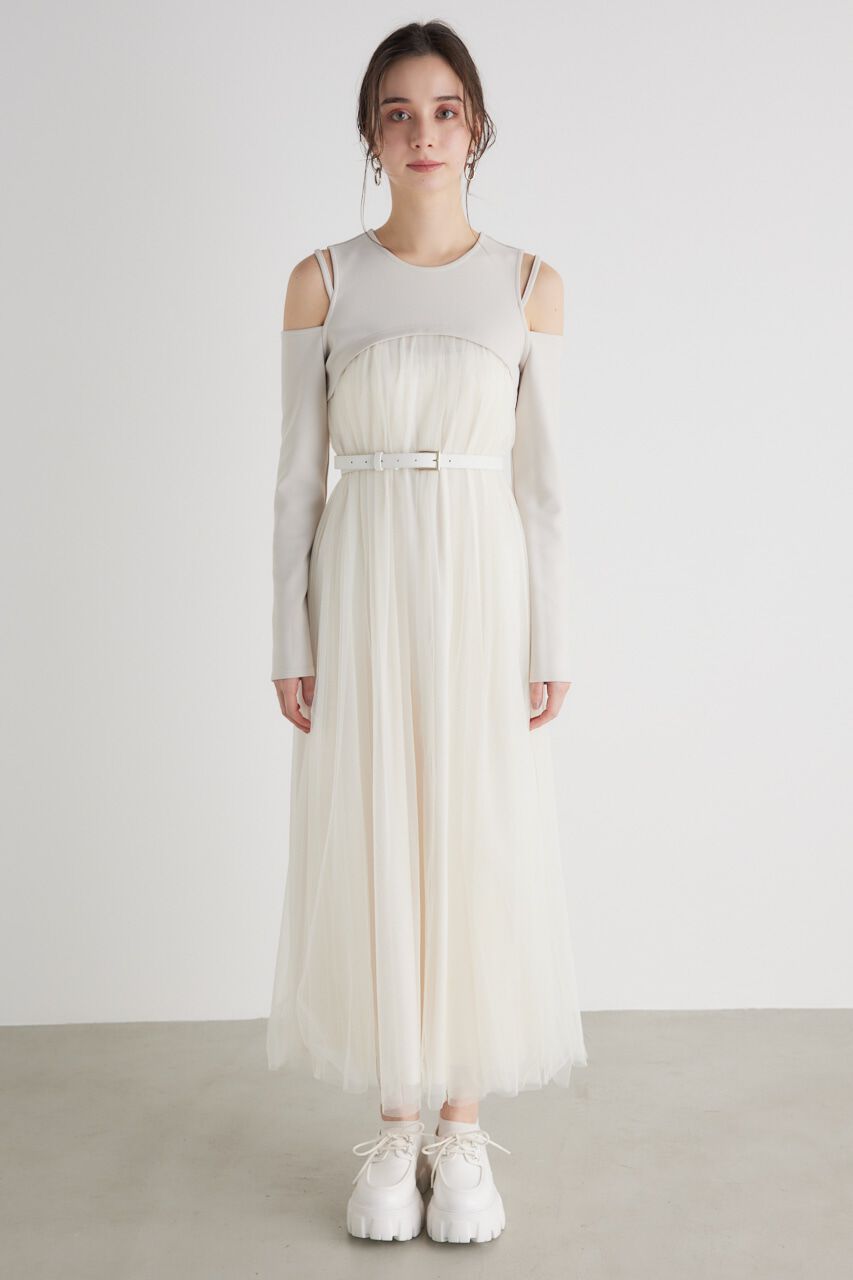 rienda「チュールコンビフレア OP」|ワンピース|