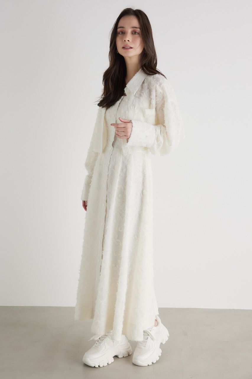 rienda「クロップドSH SETベアOP」|ワンピース|