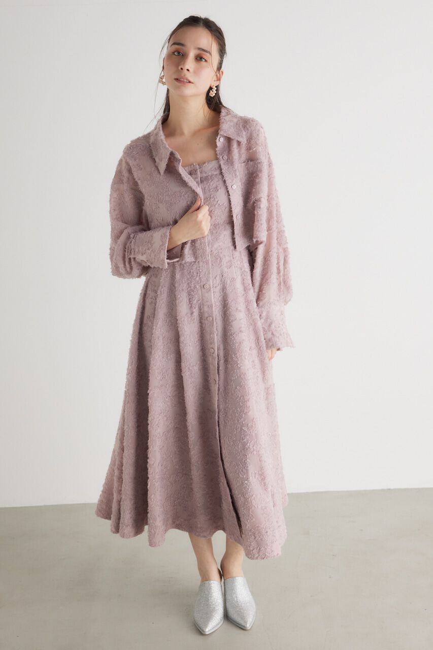 rienda「クロップドSH SETベアOP」|ワンピース|