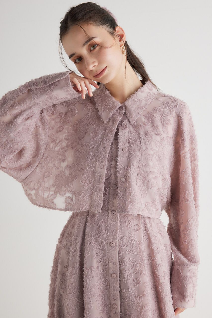 rienda「クロップドSH SETベアOP」|ワンピース|