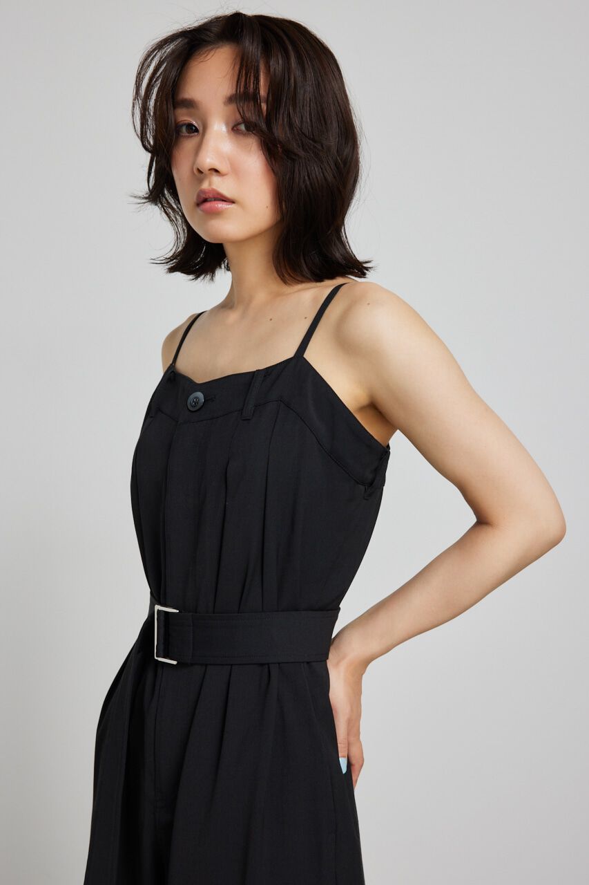 rienda「タックベアストレートロンパース」|その他|