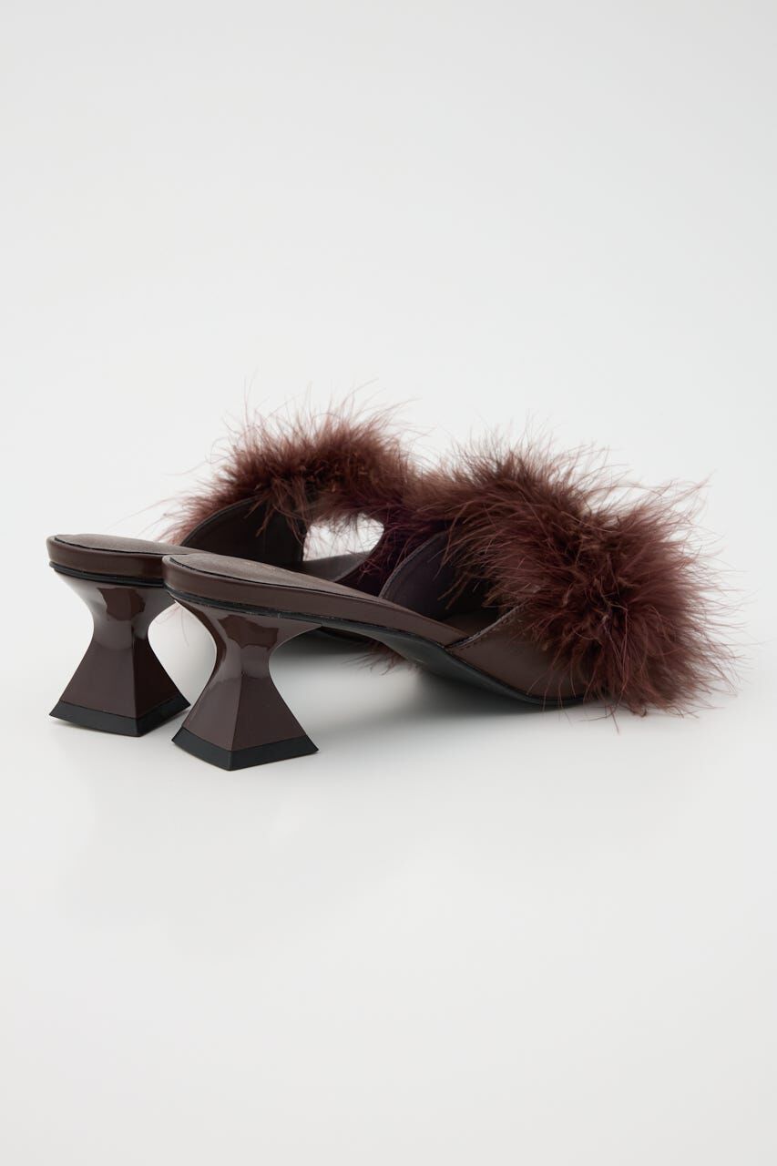 rienda「レディーフェザーミュール」|サンダル|