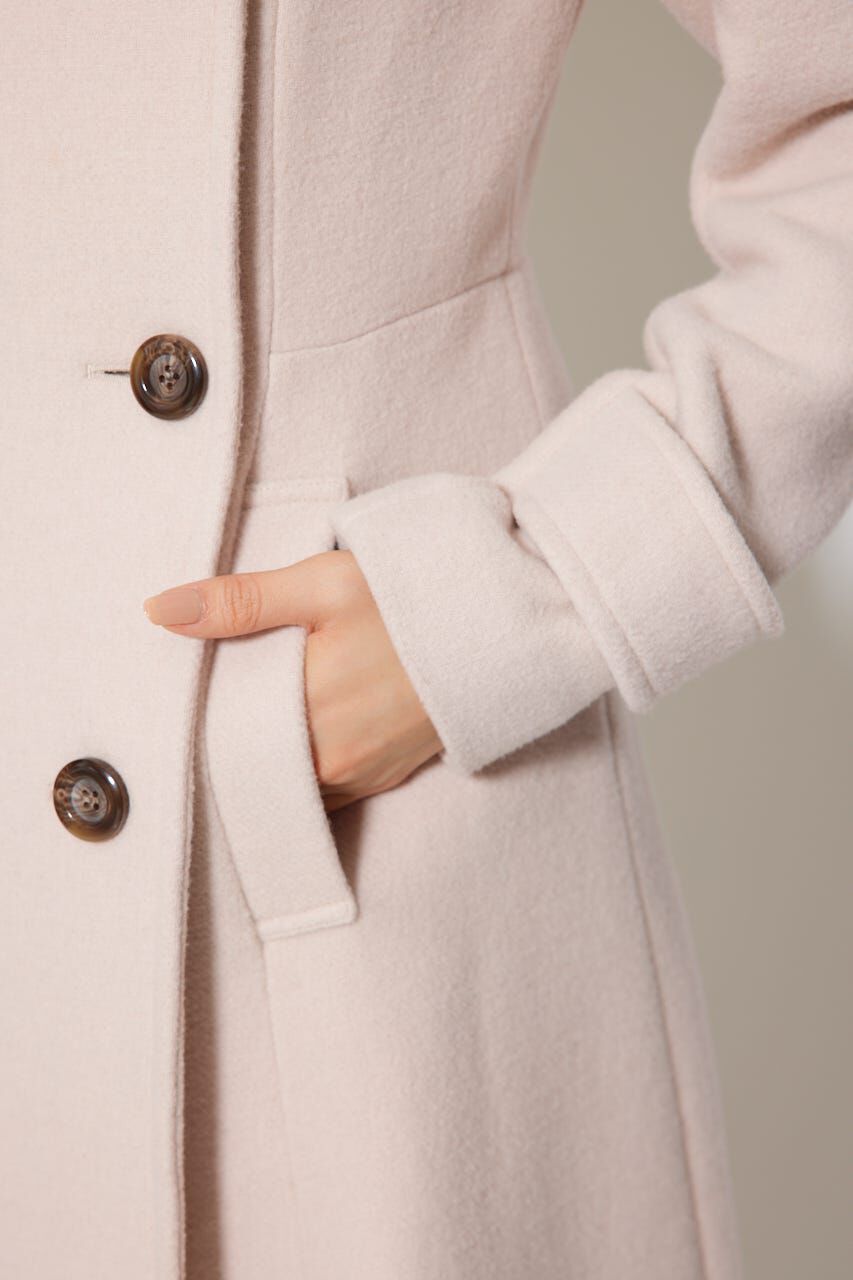 rienda「25オーバーネックシンデレララインコート」|その他|