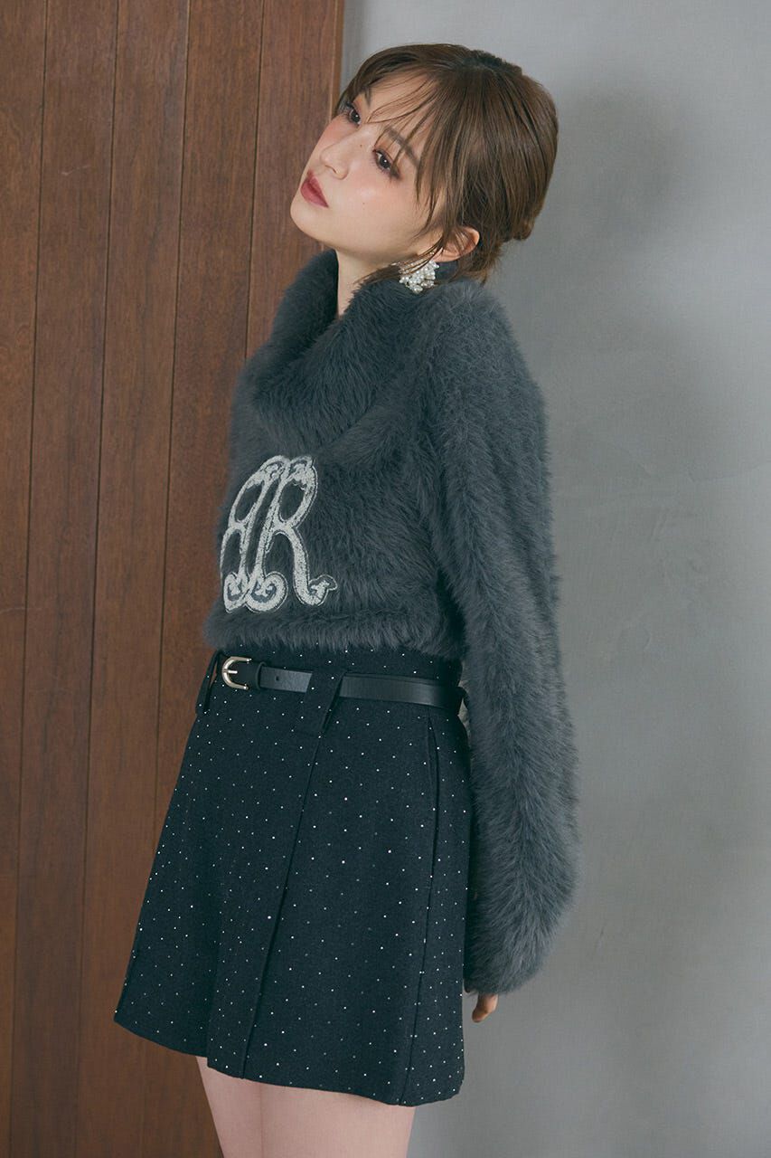 rienda「ベルト付きピンタックショートパンツ」|その他|GRY