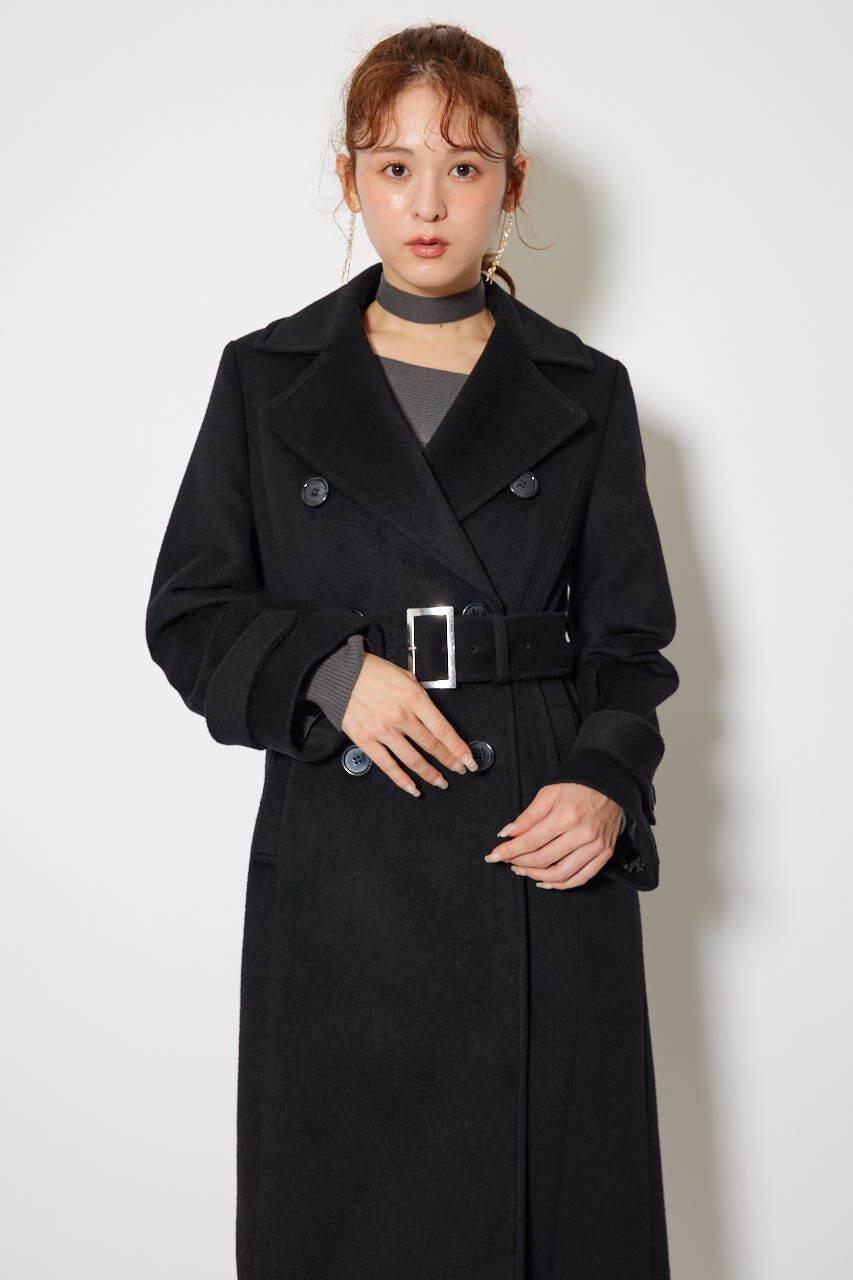 rienda「ダブルカラーシェイプドチェスターコート」|その他|