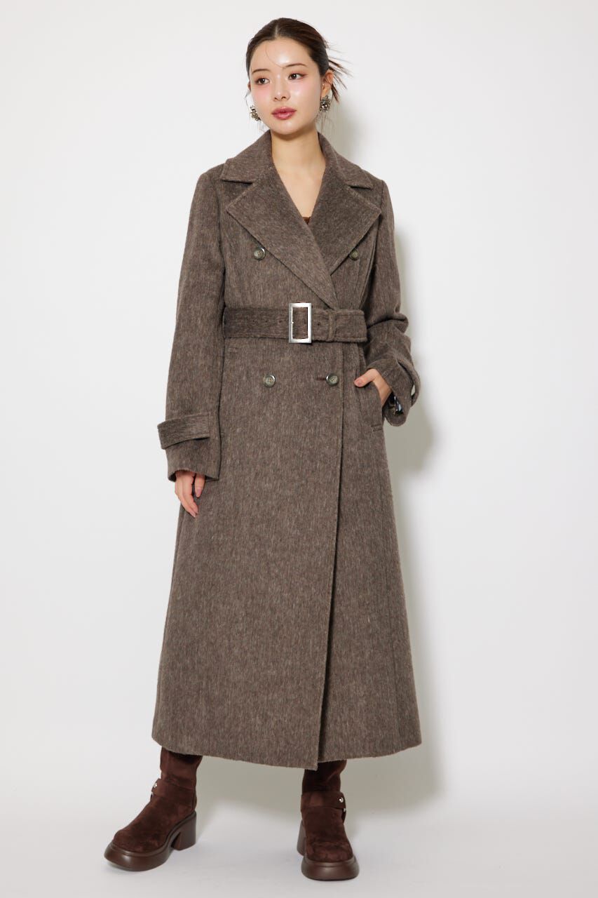 rienda「ダブルカラーシェイプドチェスターコート」|その他|