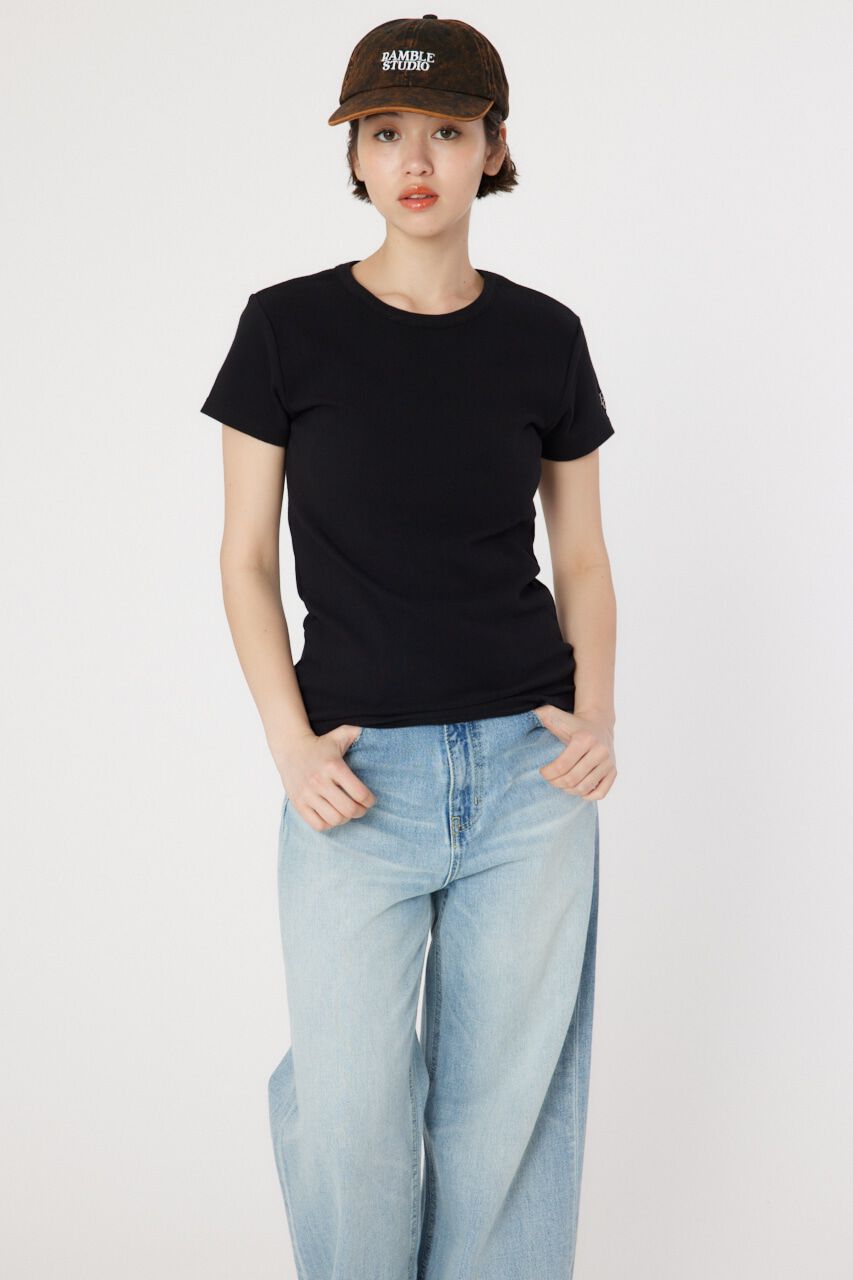 RODEO CROWNS「リブ H/S Tシャツ」|Tシャツ・カットソー|