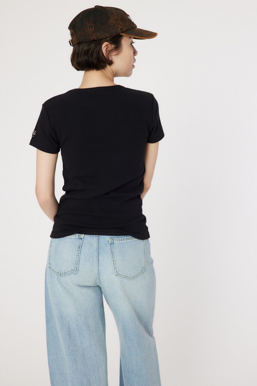 RODEO CROWNS「リブ H/S Tシャツ」|Tシャツ・カットソー|