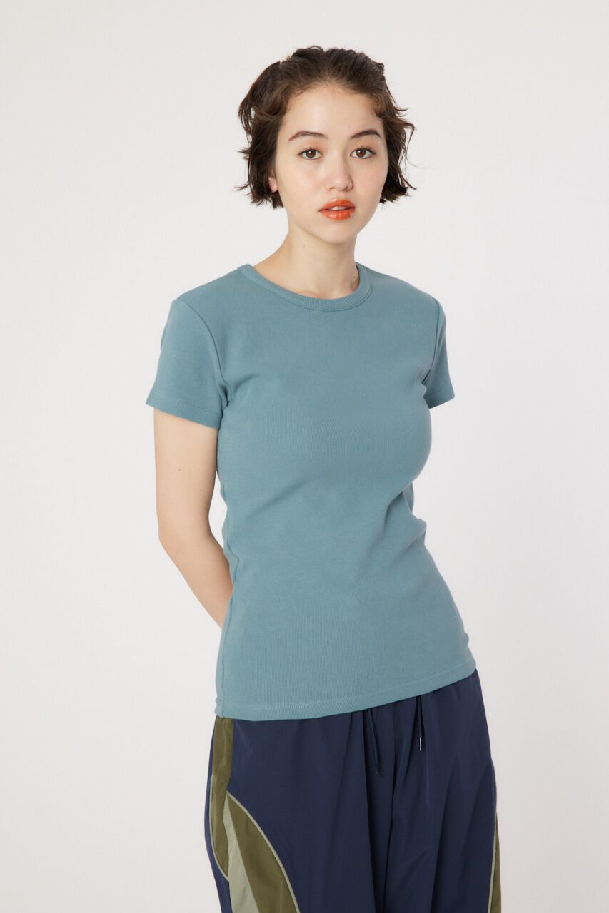 RODEO CROWNS「リブ H/S Tシャツ」|Tシャツ・カットソー|