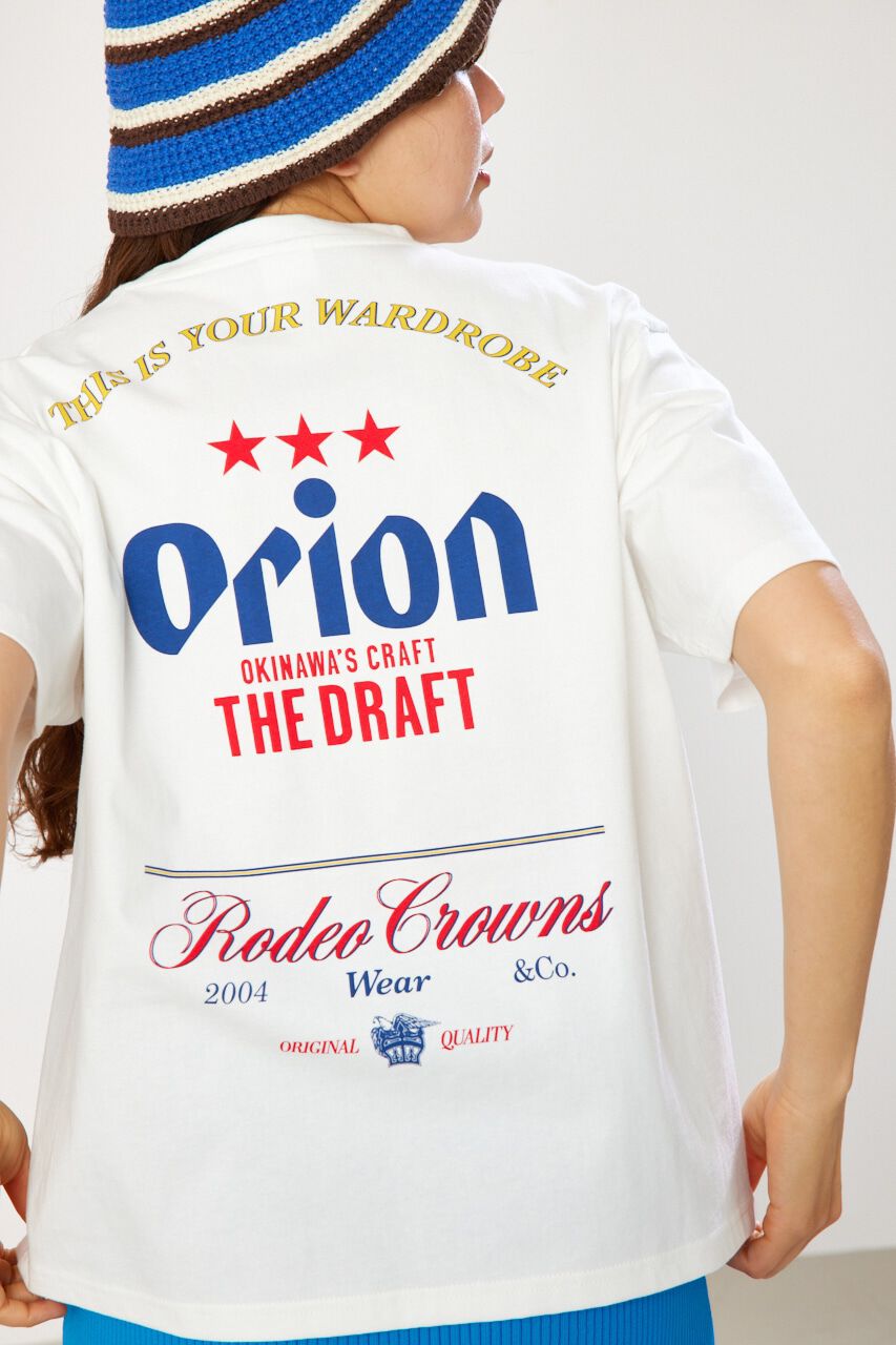RODEO CROWNS「Orion Beer Tシャツ」|Tシャツ・カットソー|O/WHT1