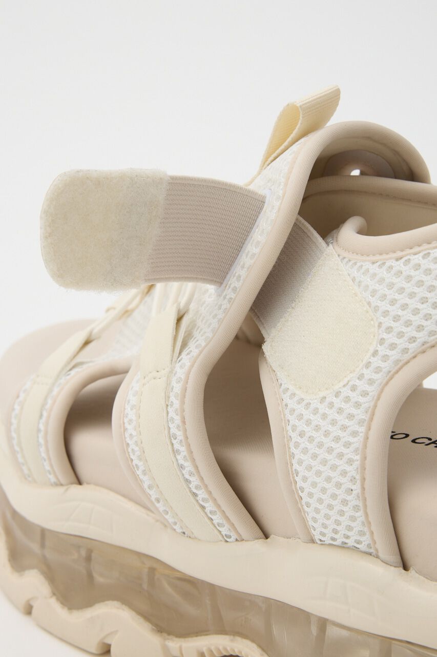 RODEO CROWNS「クリアソール ボリュームサンダル」|サンダル|