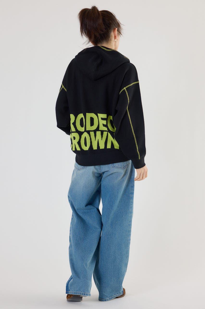 RODEO CROWNS「スウェットライクジャガードロゴフーディー」|パーカー|
