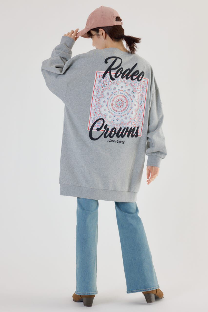 RODEO CROWNS「バンダナパッチスウェットワンピース」|ワンピース|T.GRY