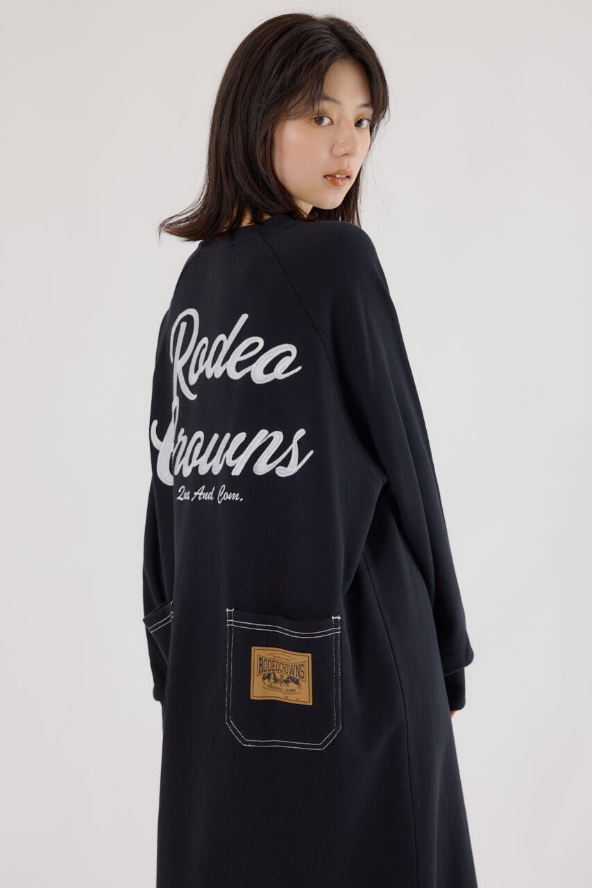 RODEO CROWNS「ラグランカラーステッチワンピース」|ワンピース|