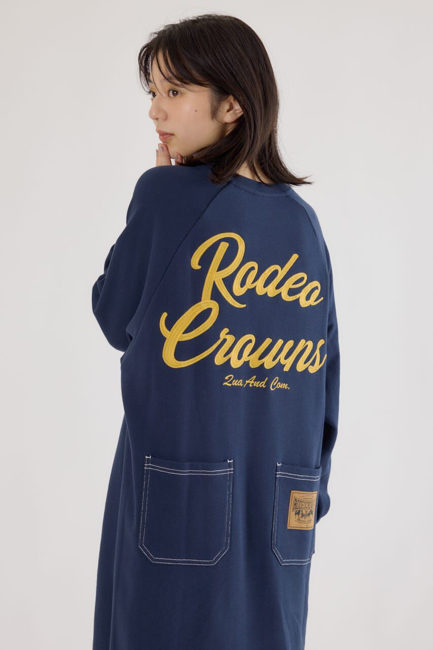 RODEO CROWNS「ラグランカラーステッチワンピース」|ワンピース|