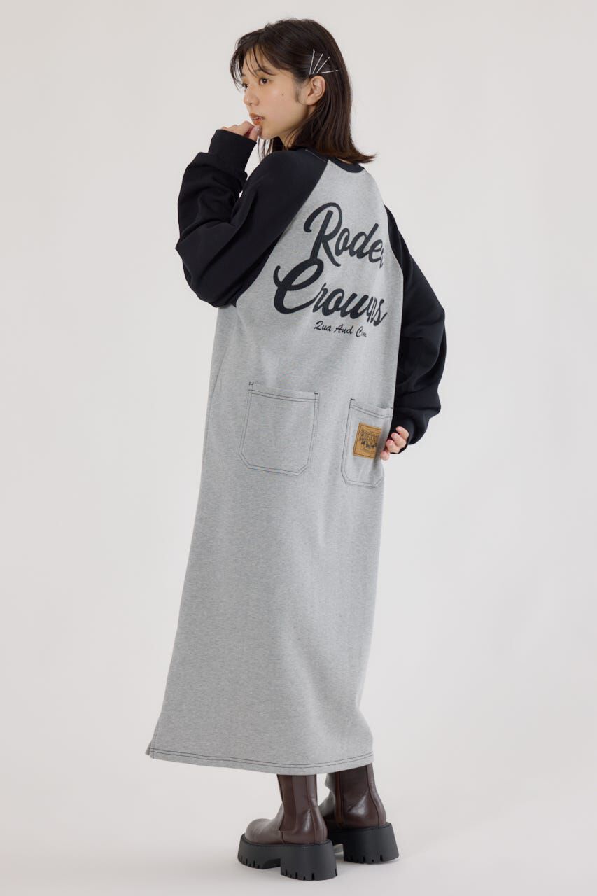 RODEO CROWNS「ラグランカラーステッチワンピース」|ワンピース|