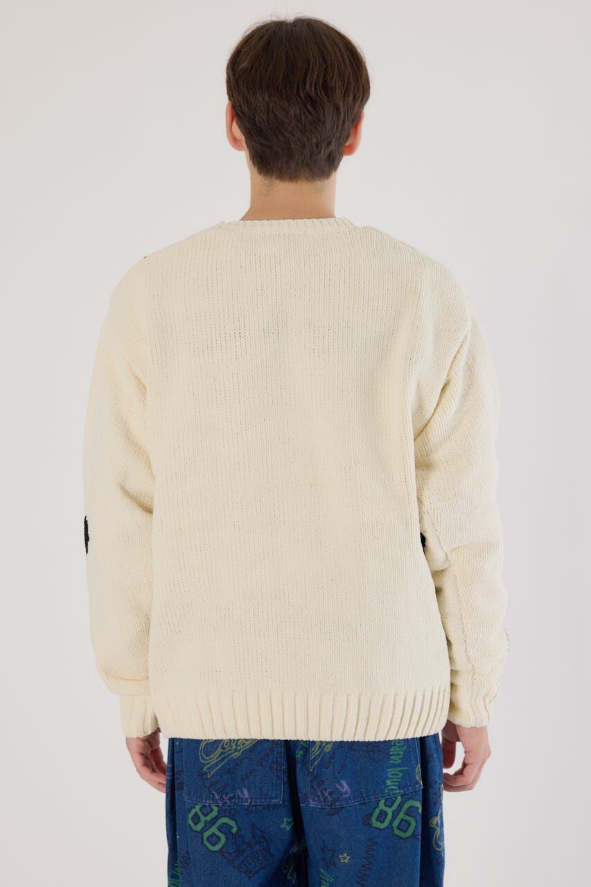 RODEO CROWNS「ロゴモールニットトップス」|ニット・セーター|