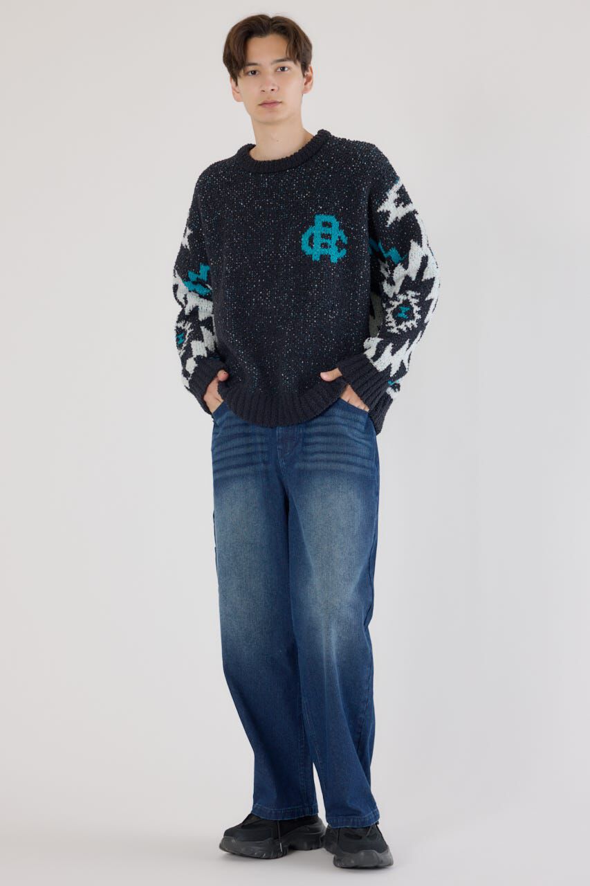 RODEO CROWNS「オルテガジャカードニット」|ニット・セーター|