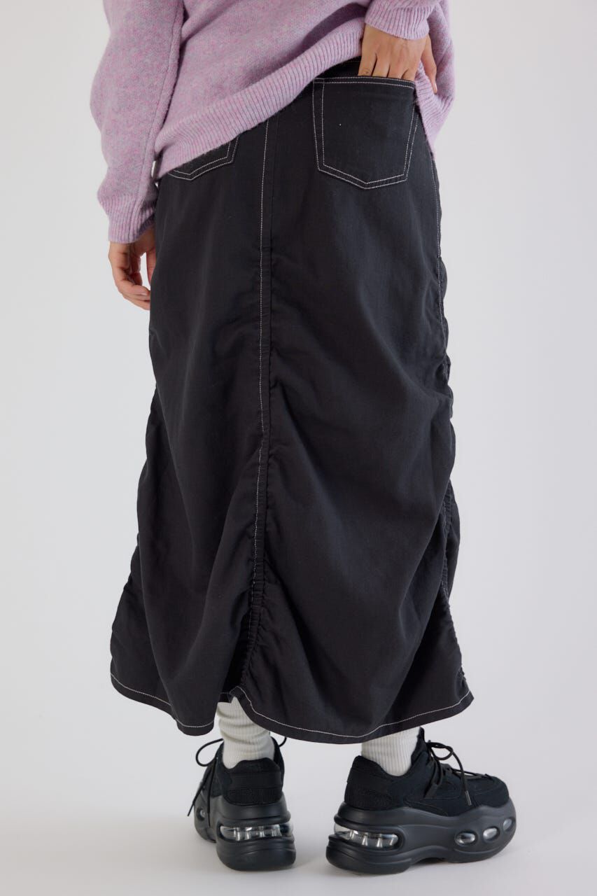 RODEO CROWNS「シャーリングマキシスカート」|スカート|