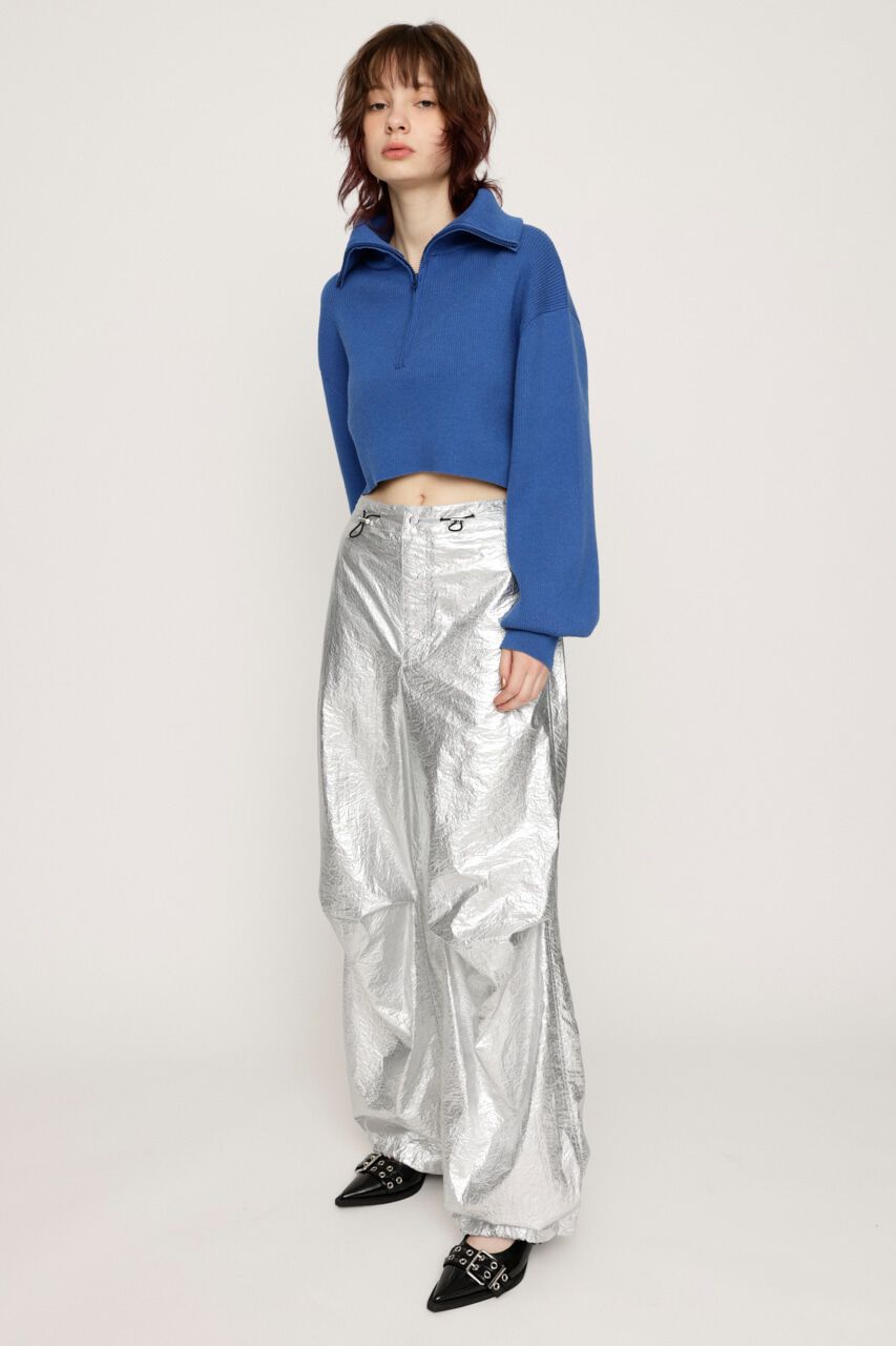 SLY「BIG COLLOR ZIP UP 2P ショートワンピース」|ワンピース|