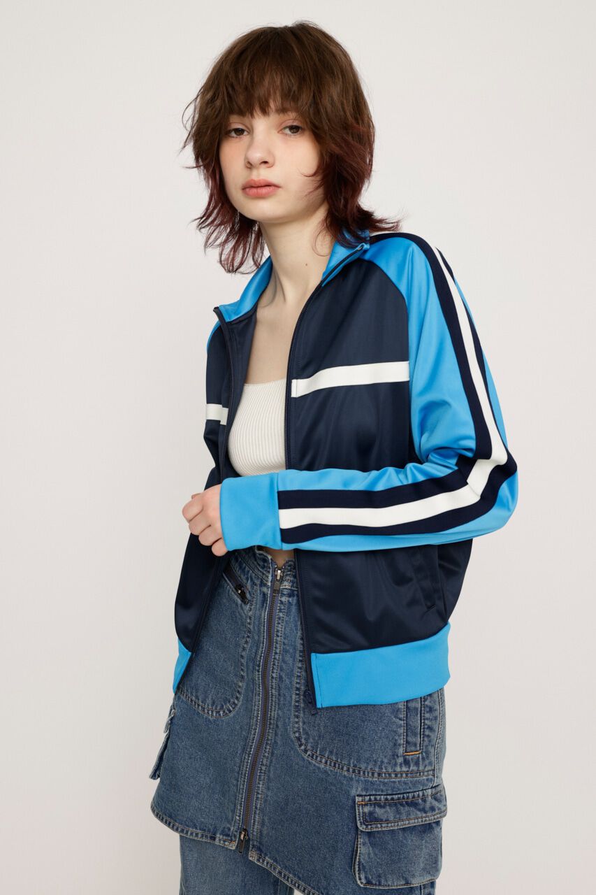 SLY「SHOULDER LINE TRACK ジャケット」|ブルゾン・スタジャン|