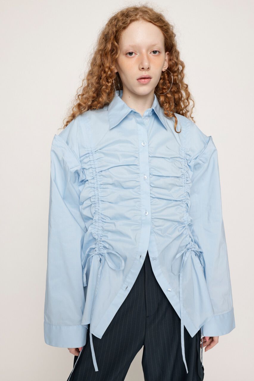 SLY「OPEN SHOULDER DROST シャツ」|シャツ・ブラウス|