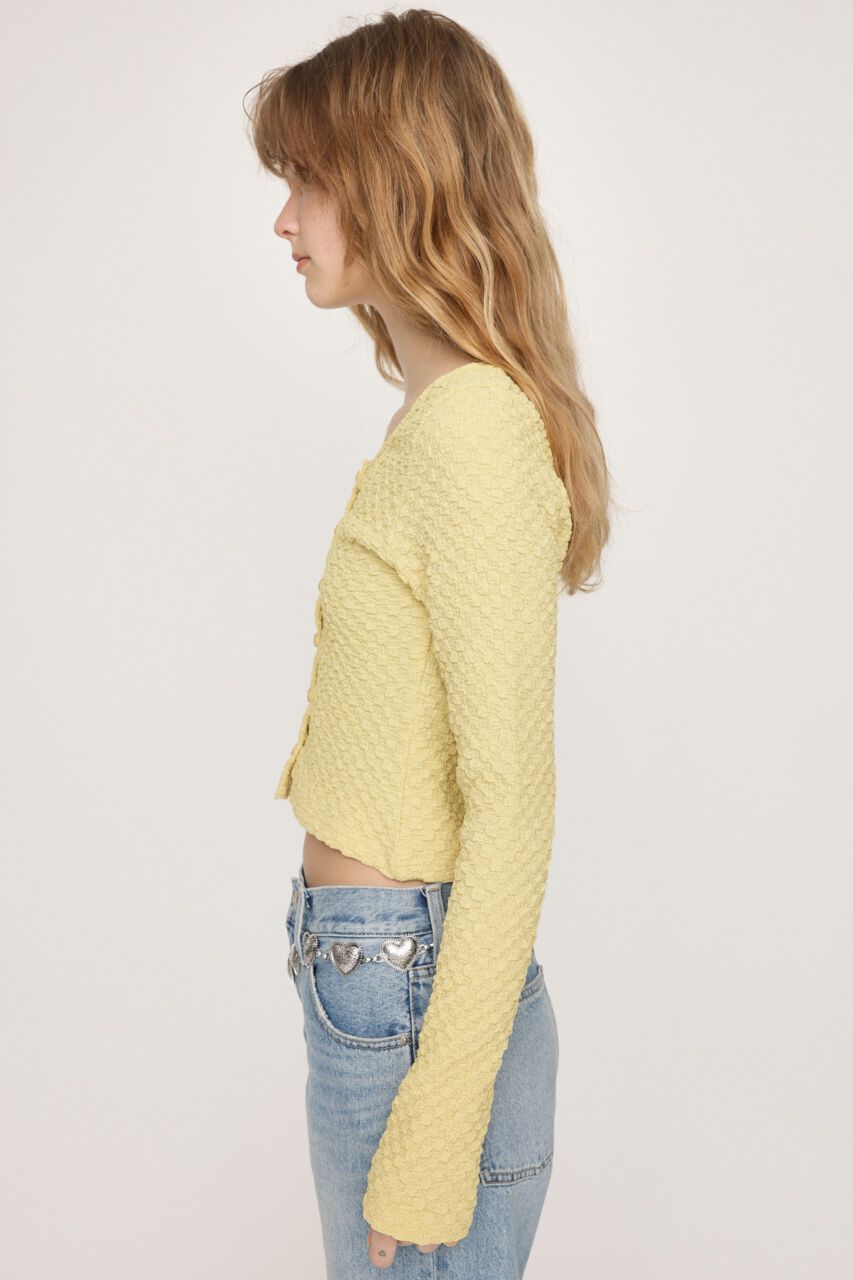 SLY「BUMPY CUT JQ カーディガン」|カーディガン|