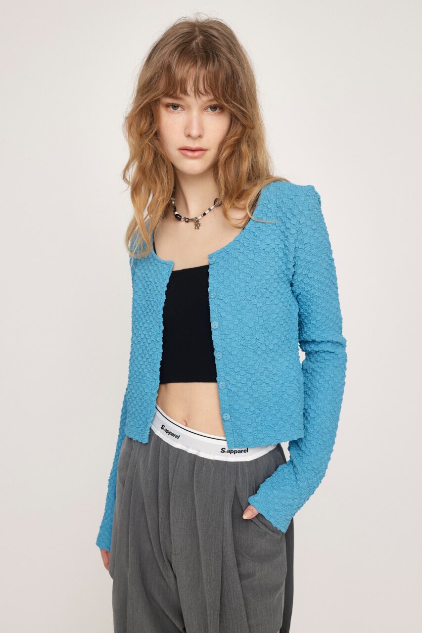 SLY「BUMPY CUT JQ カーディガン」|カーディガン|