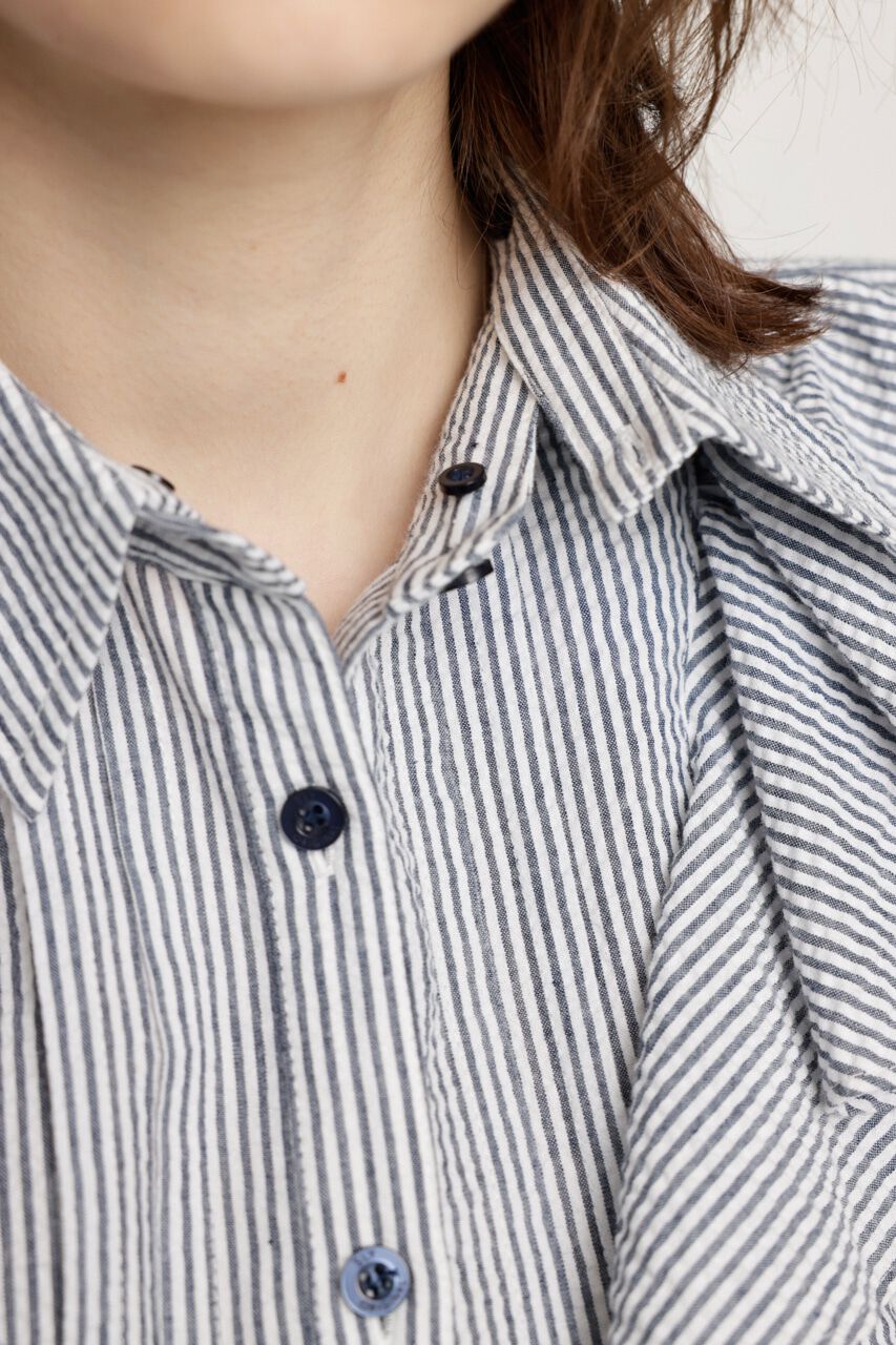 SLY「2WAY SEERSUCKER FRILL ブラウス」|シャツ・ブラウス|