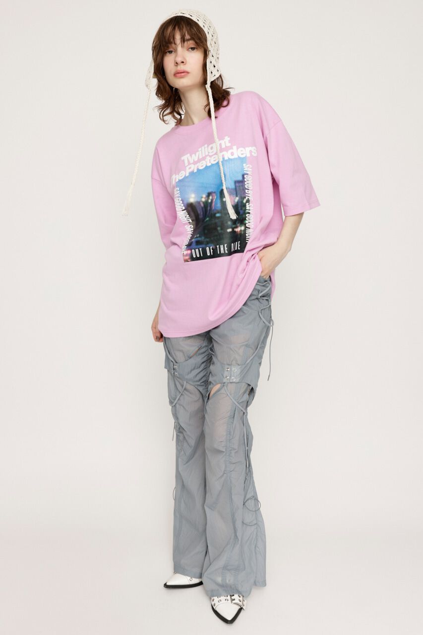 SLY「FOAM LOGO PHOTO Tシャツ」|Tシャツ・カットソー|