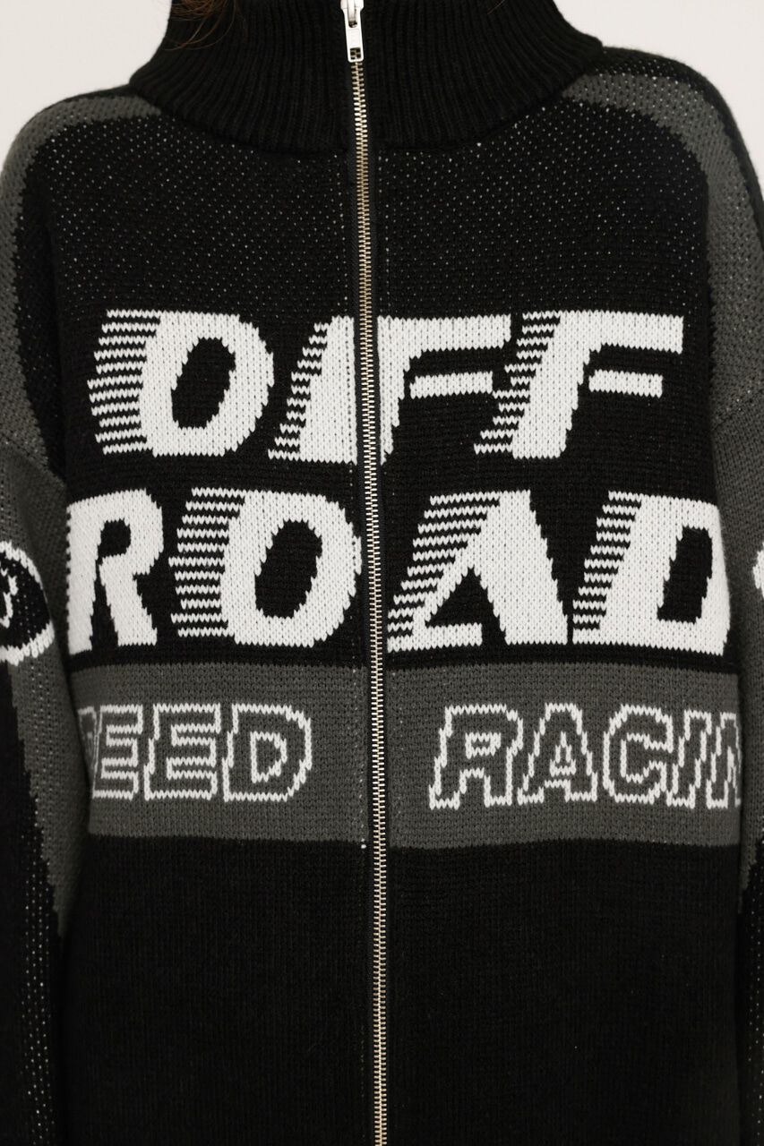 SLY「LOGO JQ ZIP UP カーディガン」|カーディガン|