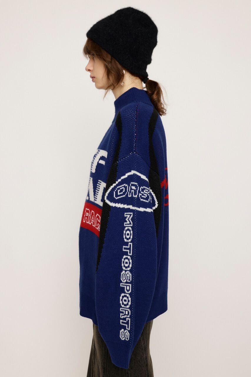 SLY「LOGO JQ ZIP UP カーディガン」|カーディガン|