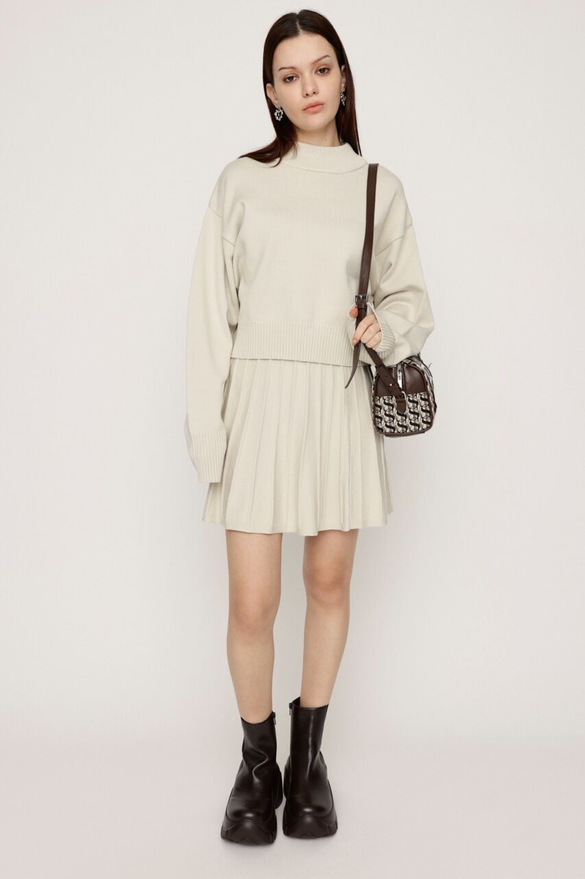 SLY「COMFORT HG PLEATS 2P」|ワンピース|