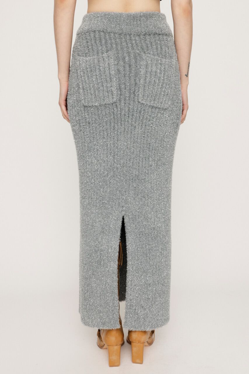 SLY「GLITTER KNIT ロングスカート」|スカート|