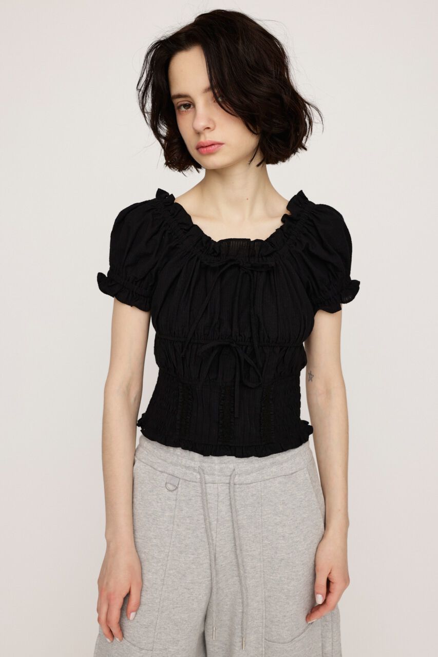 SLY「COTTON LACE トップス」|シャツ・ブラウス|