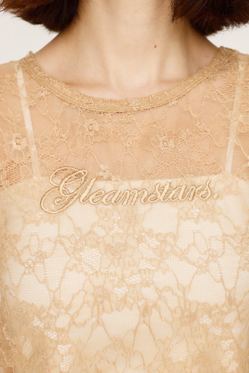 SLY「CUT LACE EMBROIDERY Tシャツ」|Tシャツ・カットソー|