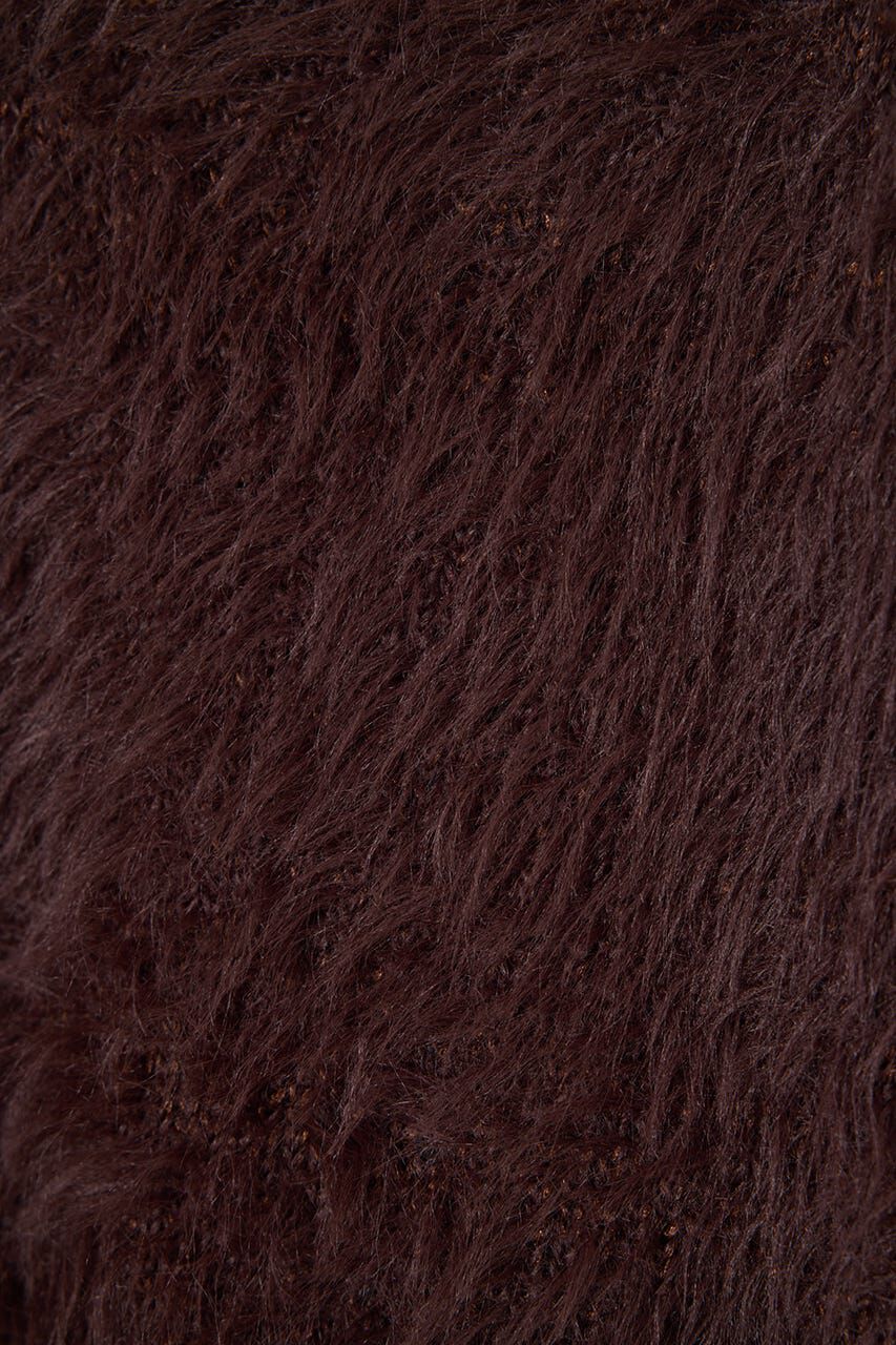 SLY「SHAGGY V／N TUCK PUFF トップス」|ニット・セーター|