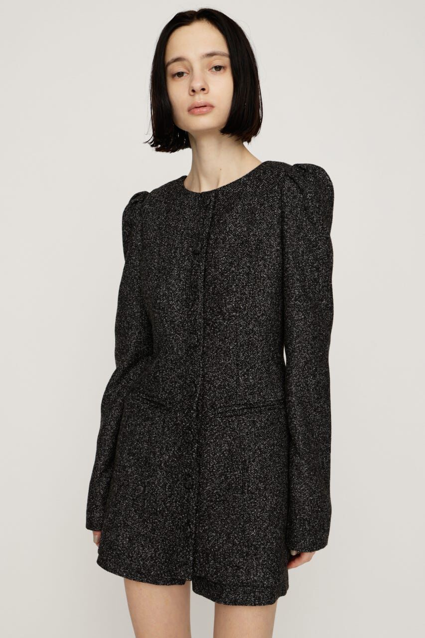 SLY「PUFF SLEEVE FRONT BUTTON 2P」|ワンピース|