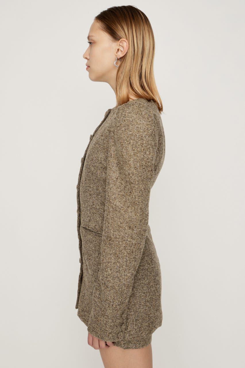 SLY「PUFF SLEEVE FRONT BUTTON 2P」|ワンピース|