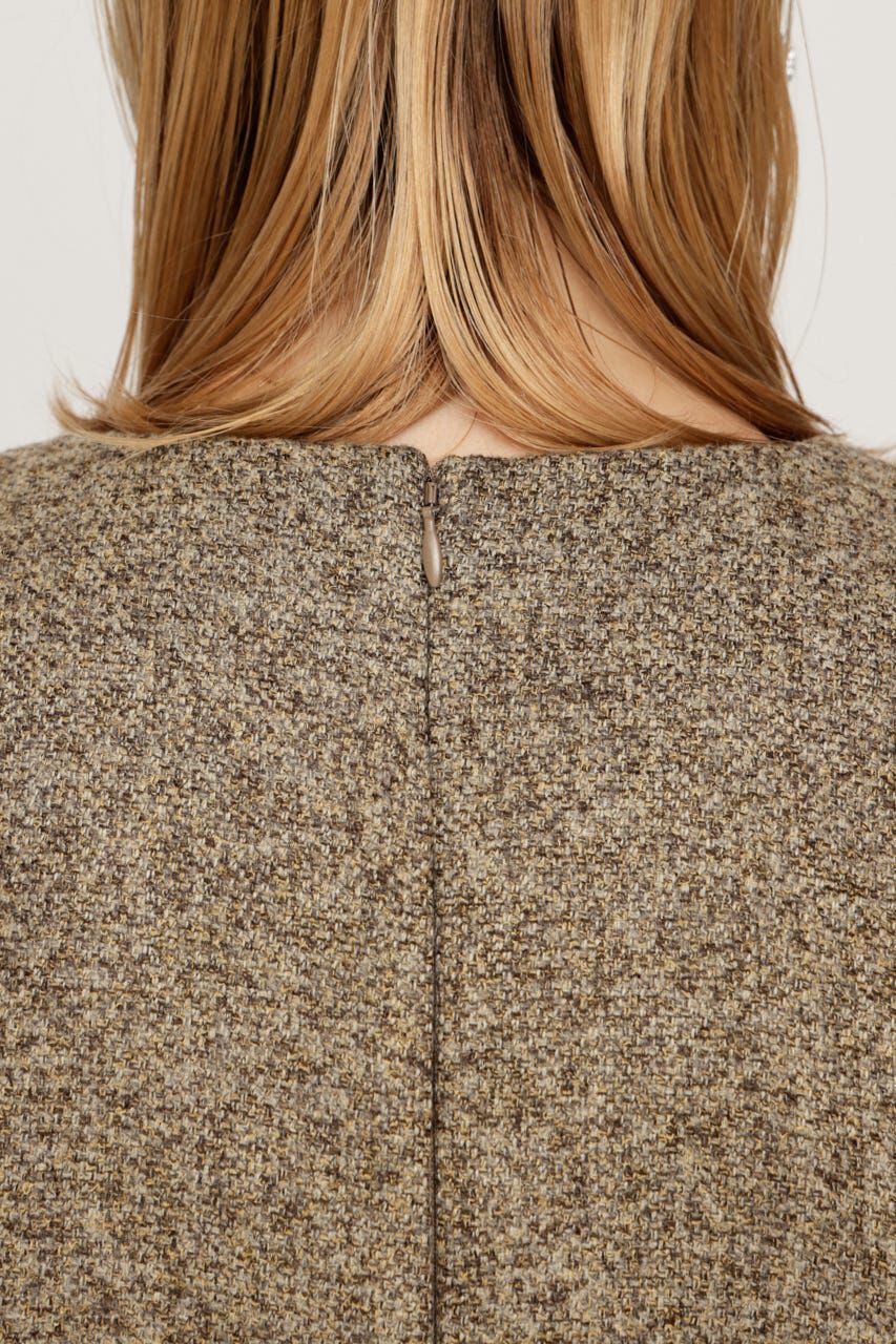 SLY「PUFF SLEEVE FRONT BUTTON 2P」|ワンピース|