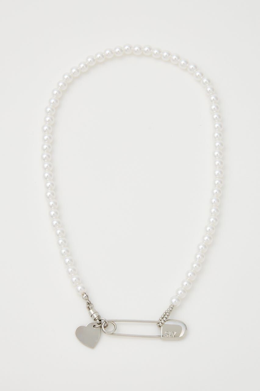 SLY「F／PEARL PINS ネックレス」|ネックレス|SLV
