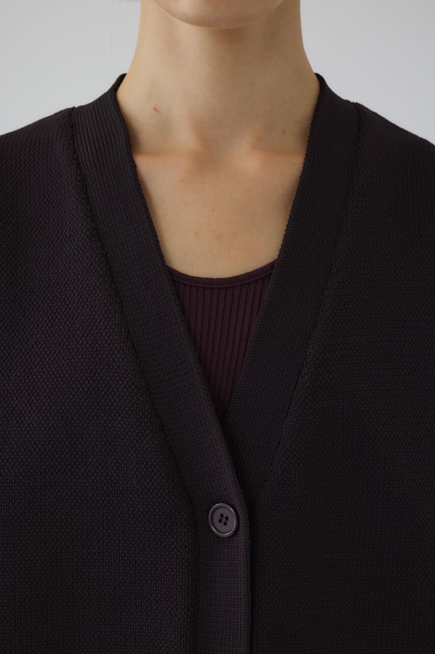 RIM.ARK 「Belt set long knit vest」|ダウンベスト・ベスト|