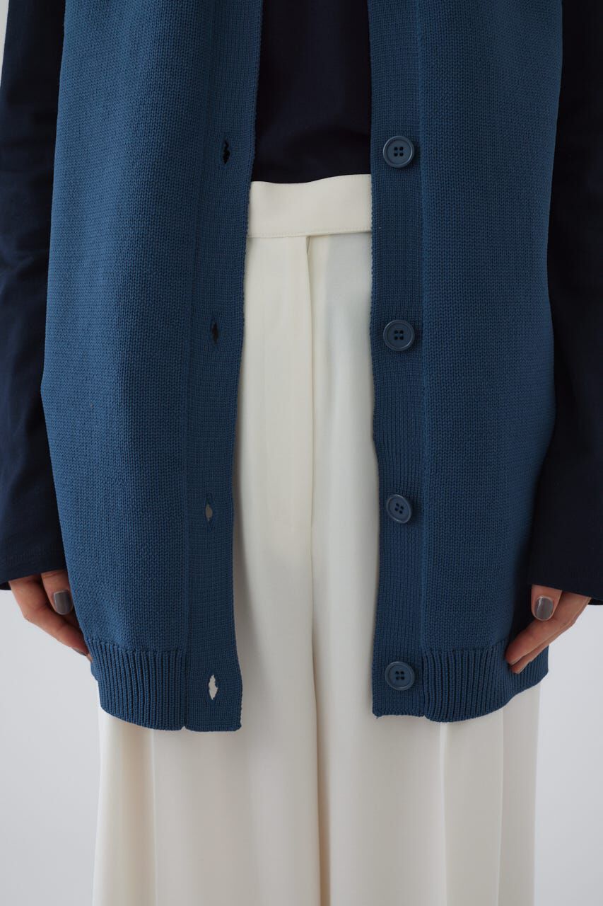 RIM.ARK 「Belt set long knit vest」|ダウンベスト・ベスト|