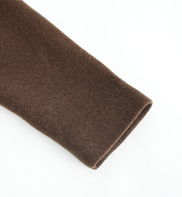 オオカミとフクロウ「オオカミとシロクマのヴィーカ&ldquo;ロングメルトン&rdquo;」|ノーカラーコート|