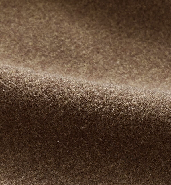 オオカミとフクロウ「オオカミとシロクマのヴィーカ&ldquo;ロングメルトン&rdquo;」|ノーカラーコート|