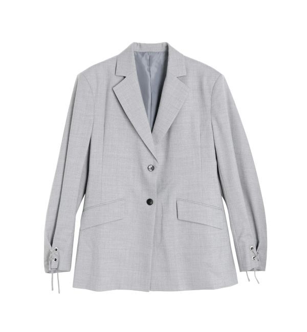 ELENDEEK「LACE UP SLEEVE JK」|テーラードジャケット|