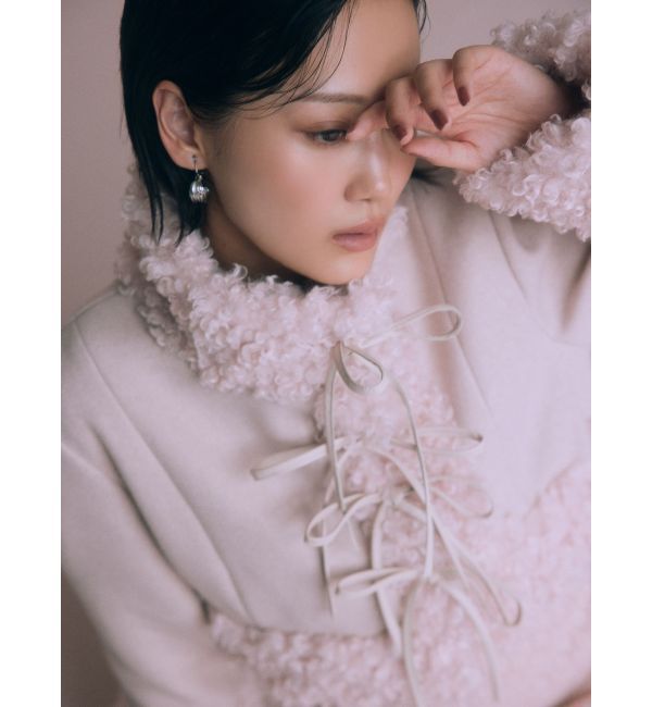 RESEXXY「ポイントフェイクファーブルゾン」|ブルゾン・スタジャン|